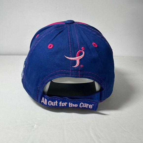NAPA Racing Breast Cancer Pink Susan G Komen Hat Cap Martin Truex Jr Ron Capps - Picture 4 of 8